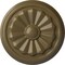 Ekena Millwork Olivia Ceiling Medallion (Fits Canopies up to 2 1/8"), 7 7/8"OD x 1 1/8"P, Mississippi Mud CM07OLMMF - alternate 1